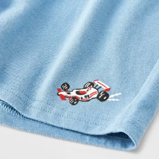 Toddler Boys' 3pk Racecar Shorts - Cat & Jack&trade; Blue image {3}