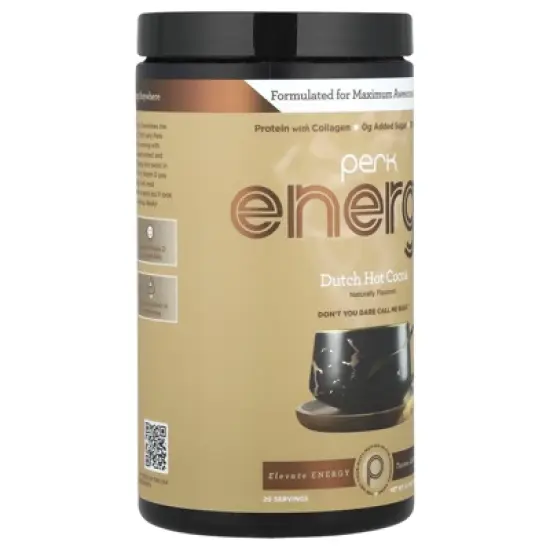 Perk Energy Dutch Hot Cocoa, 16.1 oz (450 g) image {3}