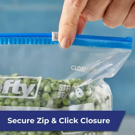 Hefty Gallon Freezer Storage Slider Bags - 25ct image {3}