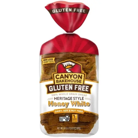 Canyon Bakehouse Gluten Free Heritage Honey White Bread - 24oz image {8}