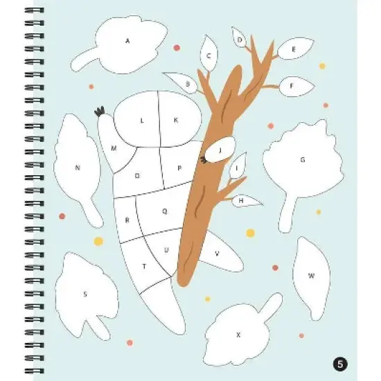 Brain Games - Sticker by Letter: Super Cute!- by Publications International Ltd & Brain Games & New Seasons (Spiral Bound) image {1}