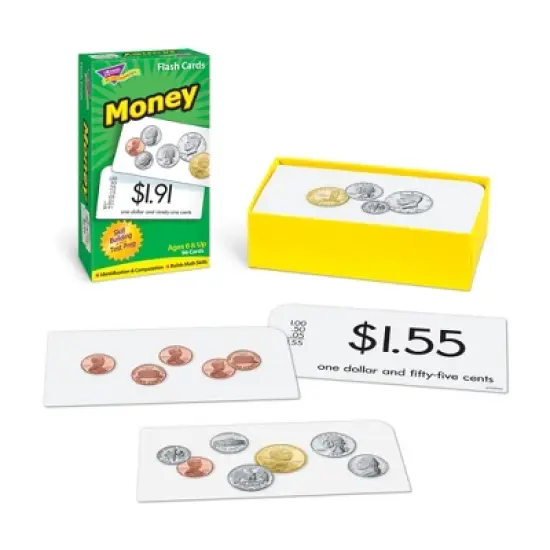 TREND Time and Money Skill Drill Flash Cards Assortment image {3}