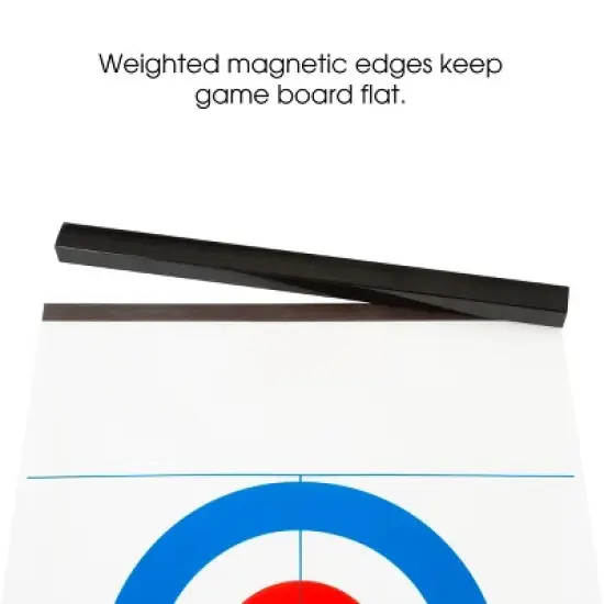 Toy Time Portable Magnetic Tabletop Curling Game image {2}