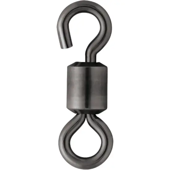 VMC Stainless Steel Open Eye Rolling Swivel - Black image {5}