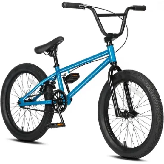 Itopfox Freestyle BMX Bike for Kids Ages 5-13, Beginner Level Rider with Durable Hi-Ten Steel Frame, Easy to Ride & Assemble, Multiple Colors image {6}