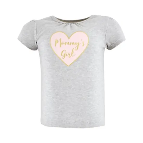 Hudson Baby Infant Girl Short Sleeve T-Shirts, Girl Mommy image {4}