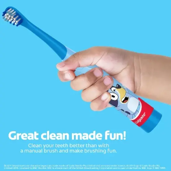 Colgate Kids' Battery Toothbrush - Bluey image {6}