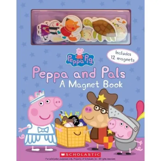 Peppa and Pals : A Magnet Book - (Peppa Pig) (Hardcover) - by Scholastic image {1}