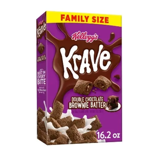 Kellogg's Krave Breakfast Cereal image {11}