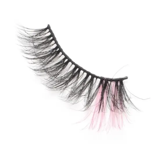 Unique Bargains 3D Mix Color False Eyelashes Colorful 5 Pair image {2}