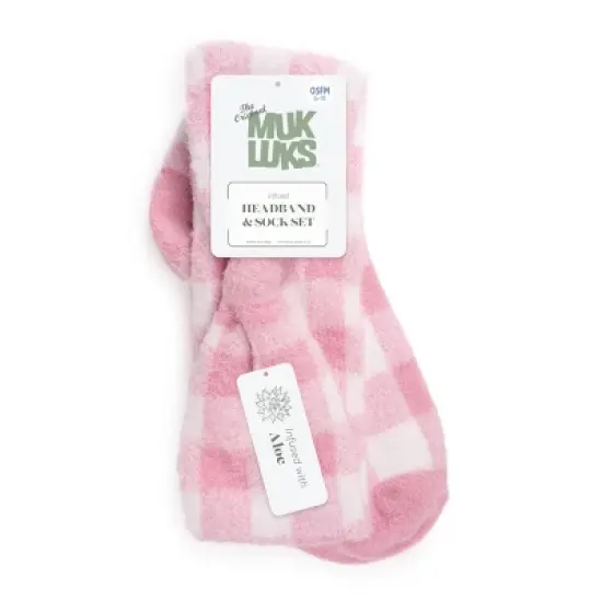 MUK LUKS Women's Headband Set Aloe Set image {3}