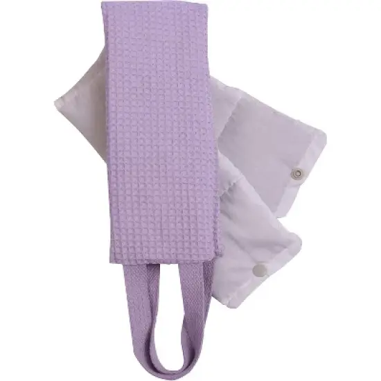 Vivi Relax-a-Bac Scarf Wrap Hot-Cold Therapy Microwavable Heating Pad and Cold Compress, Lavender image {2}