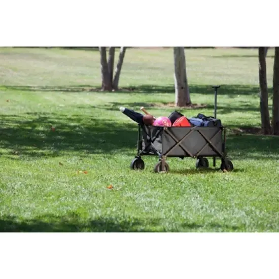 Picnic Time Adventure Wagon Folding Wagon - Dark Gray image {7}