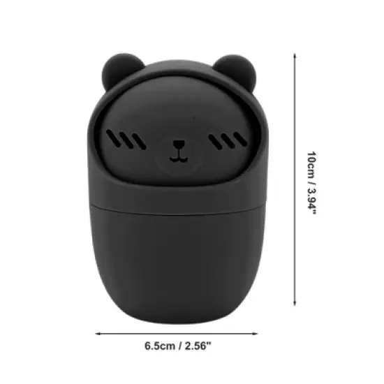 Unique Bargains Portable Bears Makeup Sponge Holder 1 Pc image {1}