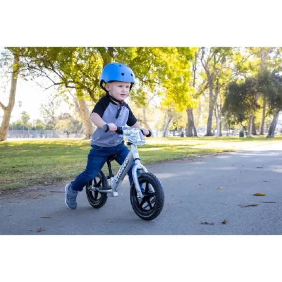 Strider Pro 12" Kids' Balance Bike - Silver image {1}
