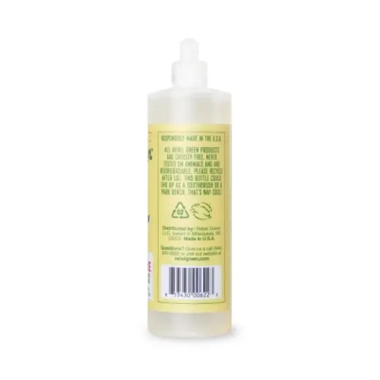 Rebel Green Peppermint & Lemon Dish Soap - 16oz/2ct image {1}