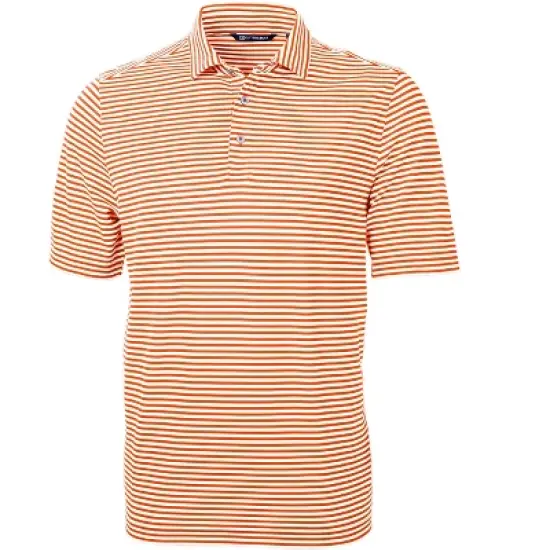 Cutter & Buck Virtue Eco Pique Stripe Recycled Mens Polo Shirt image {5}