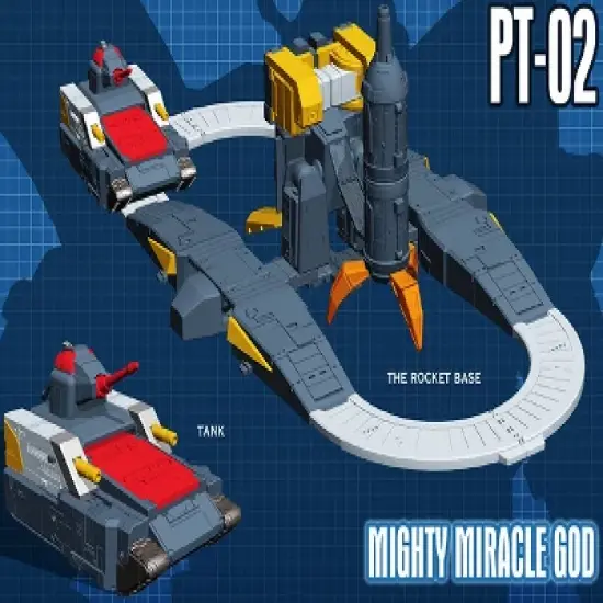 PT-02 Mighty Miracle God | Pangu Toys Action figures image {4}