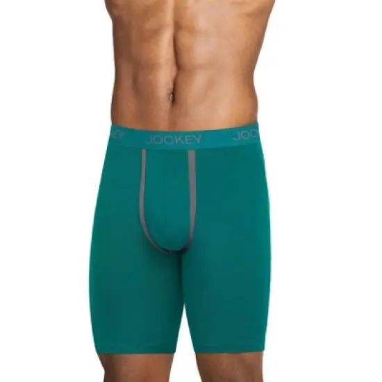 Jockey Men's Chafe Proof Pouch Ultra Soft Modal 8.5" Long Leg B image {4}