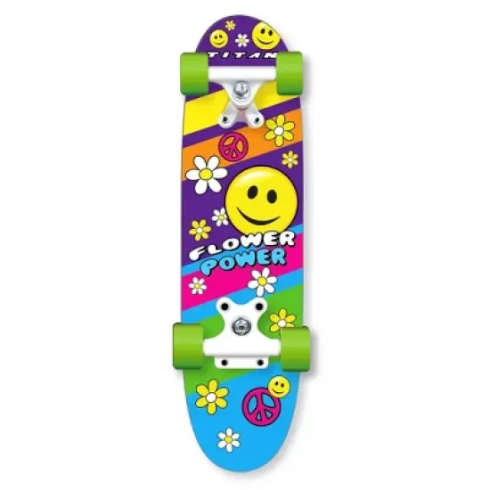 Titan Flower Power 24" Skateboard, Pink image {1}