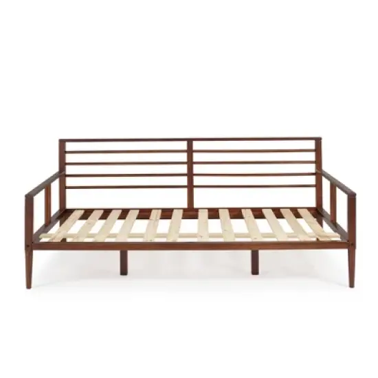 Mid Century Modern Solid Wood Spindle Daybed - Saracina Home image {11}