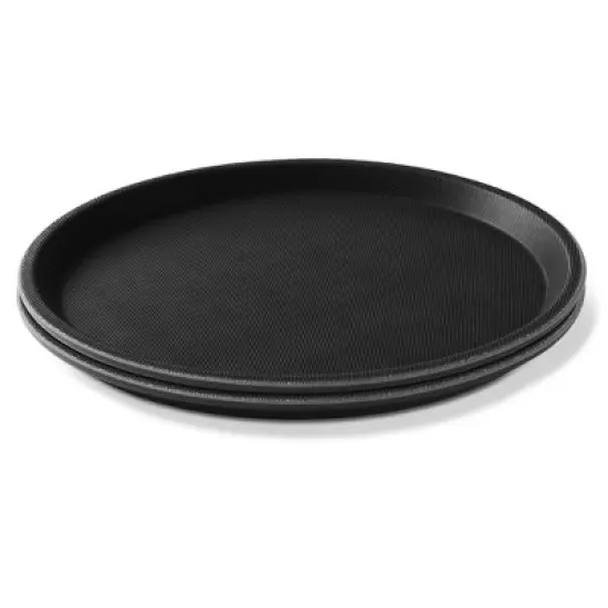 Jubilee (Set of 2) Round Restaurant Serving Trays - NSF Certified Food Service Trays image {1}
