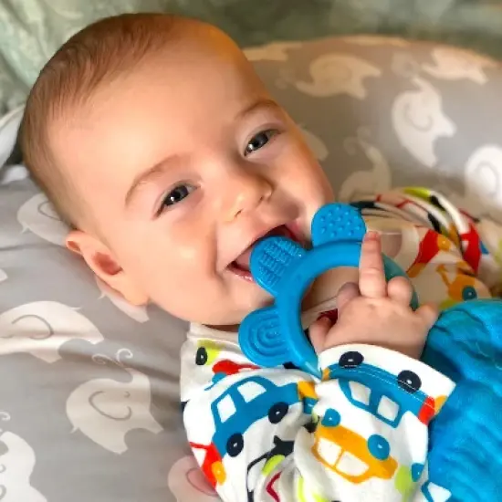 Muslin Blankie Teether made from Organic Cotton (2 pack) image {3}