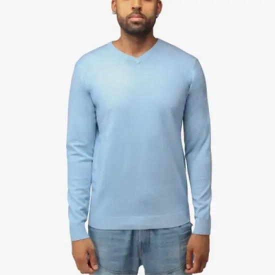 X RAY Men's Slim Fit Pullover V-Neck Sweater, Sweater for Men Fall Winter (Available in Big & Tall) image {19}