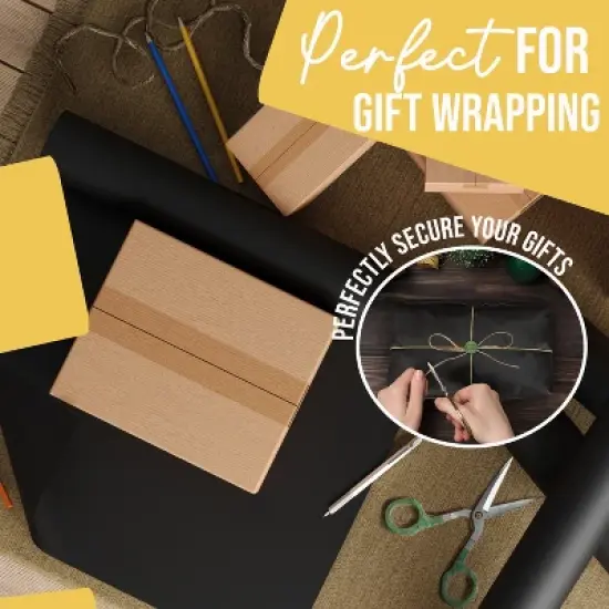 Exquisite Colored Kraft Paper Roll 36 In x 110 Ft Kraft Wrapping Paper Craft Paper Shipping Paper Kraft Paper Roll Gift Wrap image {3}