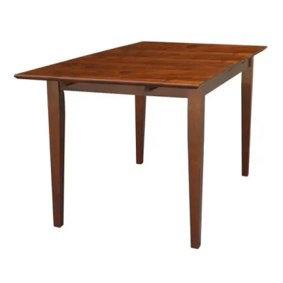  32"x48" Shaker Style Extendable Dining Table - International Concepts image {4}