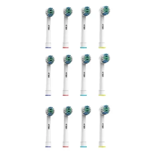 Pursonic Sensitive Replacement Generic Oral B Brush Heads - 12ct image {2}