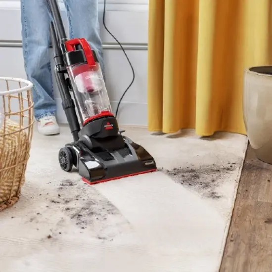 BISSELL CleanView Compact Upright Vacuum: Bagless, Multi-Surface, Pet Hair, Cyclonic Action, 18ft Cord, 1-Year Warranty image {4}