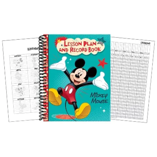 Eureka&reg; Mickey&reg; Lesson Plan & Record Book image {1}