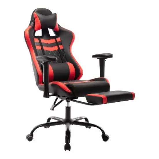 Finn Racing Adjustable Pillow and Leg Support Gaming Chair - miBasics image {2}