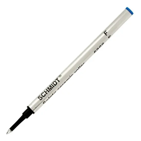 Schmidt Ink Schmidt 888 Safety Ceramic Rollerball Metal Tube Refill Fits Universal Pens Fine Blue 2 image {2}