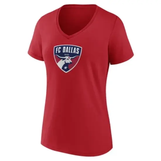 MLS FC Dallas Women's V-Neck T-Shirt image {1}