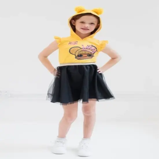 L.O.L. Surprise! Queen Bee Girls Mesh Dress Toddler to Big Kid image {1}