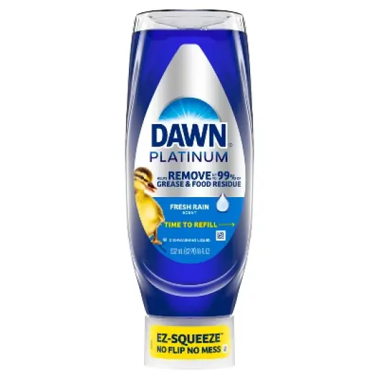 Dawn Platinum Ez-Squeeze Dishwashing Liquid Dish Soap - 18 fl oz image {13}