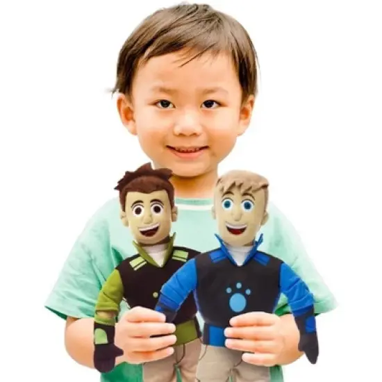 Mighty Mojo Wild Kratts Plush Toy Doll Chris & Martin Kratt 14" image {3}