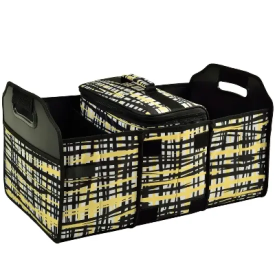 Picnic at Ascot Original Folding Trunk Organizer with Removable Cooler - Durable No Sag Design image {10}