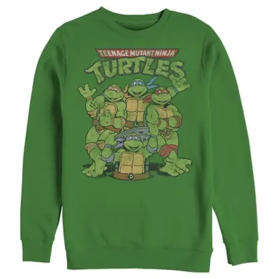 Men's Teenage Mutant Ninja Turtles Best Friend Shot Sweatshirt image {4}