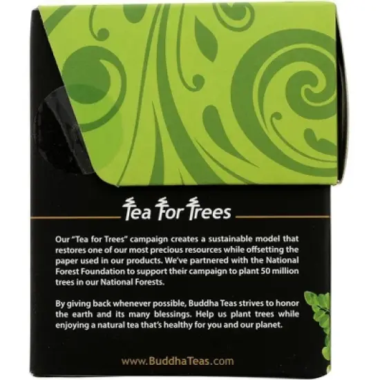 Buddha Teas Organic Moringa Tea - Case of 6/18 Bags image {4}