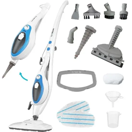 PurSteam 10-in-1 Steam Mop, Floor Steamer with Detachable Handheld Steam Cleaner for Tile, Hardwood Floors image {13}