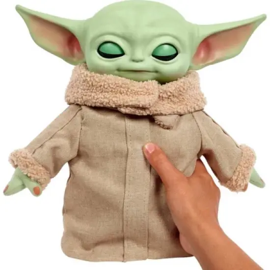 Star Wars Squeeze & Blink Grogu Plush image {3}