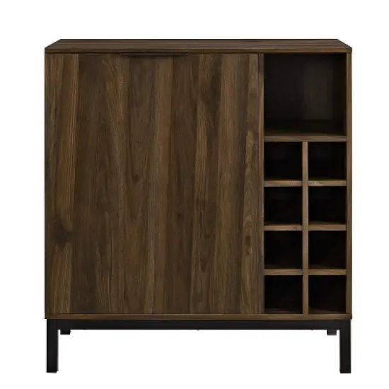 Carraway Ultimate Glassware and Wine Storage Bar Cabinet - Saracina Home image {3}
