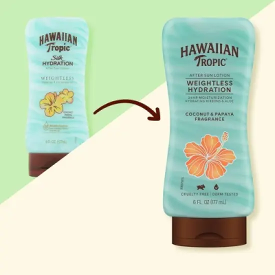 Hawaiian Tropic Silk Hydration After Sun Lotion - 6 fl oz/2pk image {2}