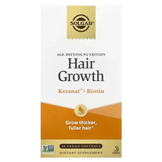 Solgar Age-Defying Nutrition, Hair Growth, 30 Vegan Softgels image {4}
