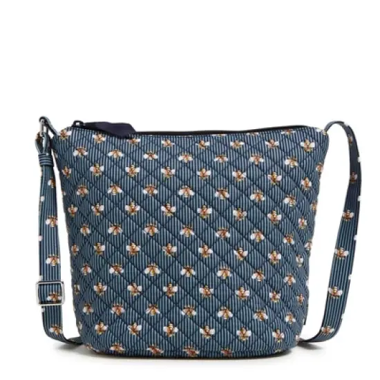 Vera Bradley Women's  Cotton Bucket Crossbody Bag image {8}