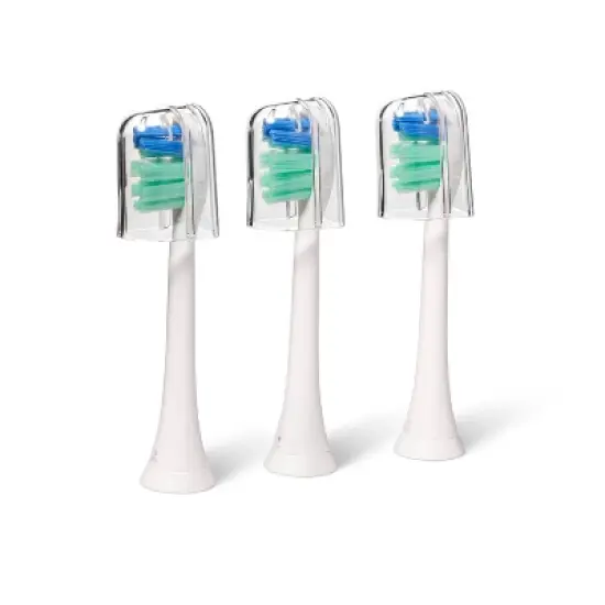 Powered Toothbrush Head - 3ct - up & up&trade; image {2}