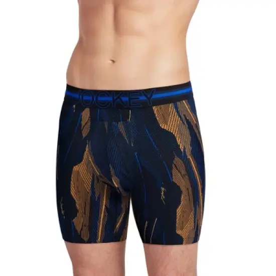 Jockey Men's Sport Stability Pouch Microfiber 6" Boxer Brief image {11}